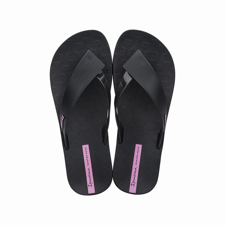 Tongs Ipanema Hit Noir Femme | WUG-7536160