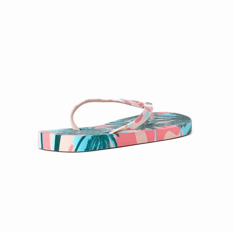 Tongs Ipanema I Love Sun Rose Vert Femme | EJJ-2037553