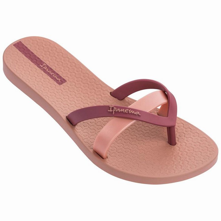 Tongs Ipanema Kirei Rose Bordeaux Femme | MVG-3276394