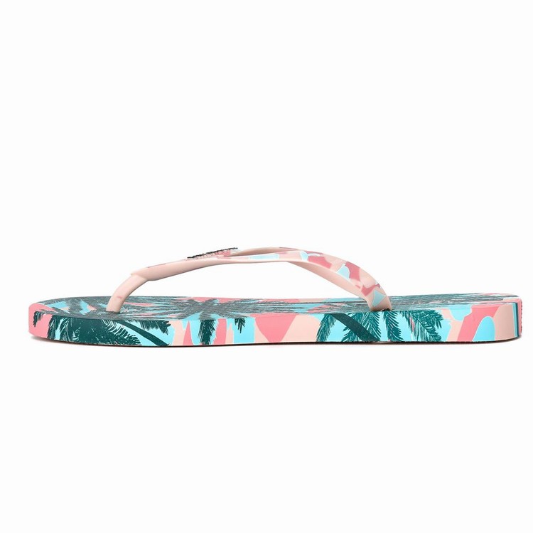 Tongs Ipanema I Love Sun Rose Vert Femme | EJJ-2037553