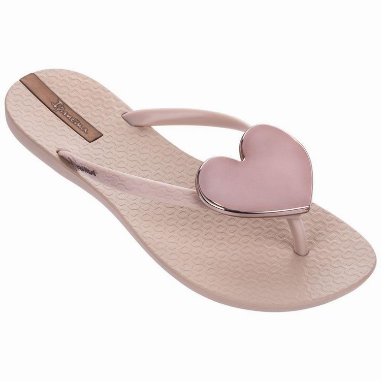 Tongs Ipanema Maxi Fashion II Rose Femme | JYZ-5549329