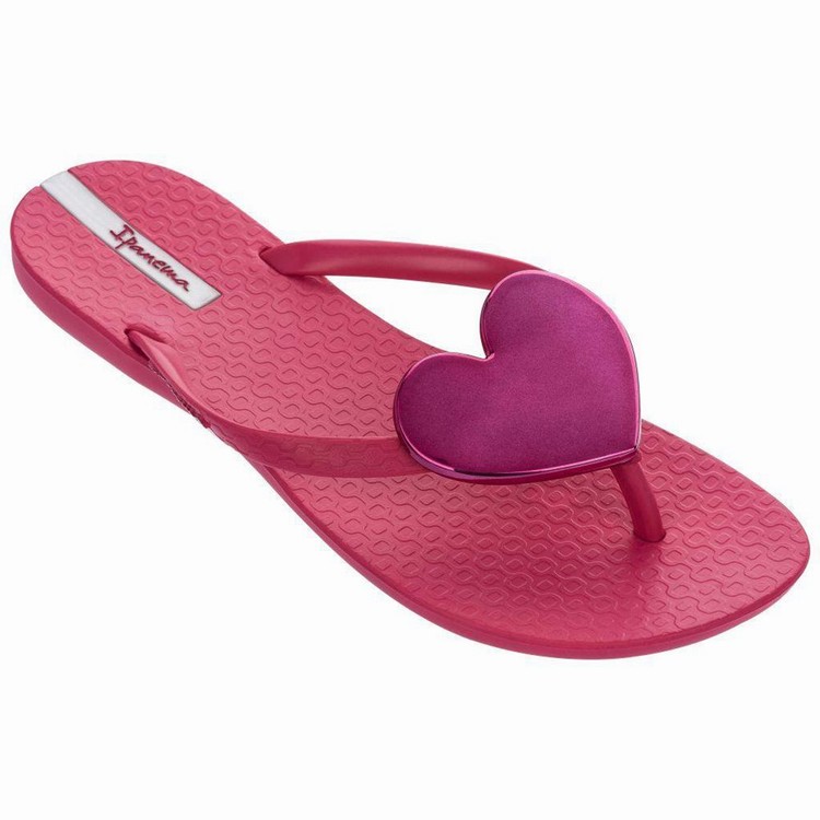 Tongs Ipanema Maxi Fashion II Rose Femme | NMV-9835564