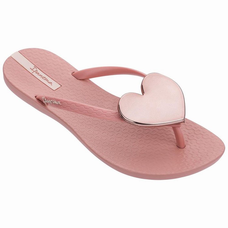 Tongs Ipanema Maxi Fashion II Rose Femme | RNM-3330570