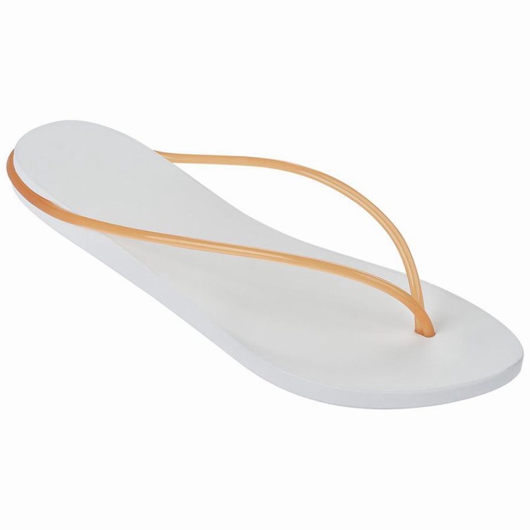 Tongs Ipanema Philippe Starck Thing M Blanche Orange Femme | XBE-8982057