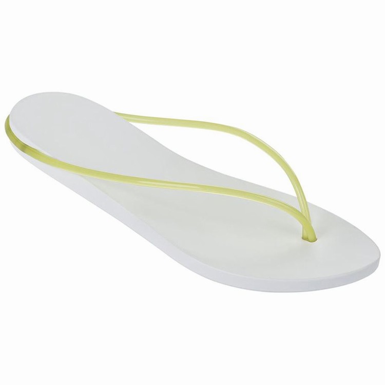 Tongs Ipanema Philippe Starck Thing M Blanche Jaune Femme | OWN-6234755