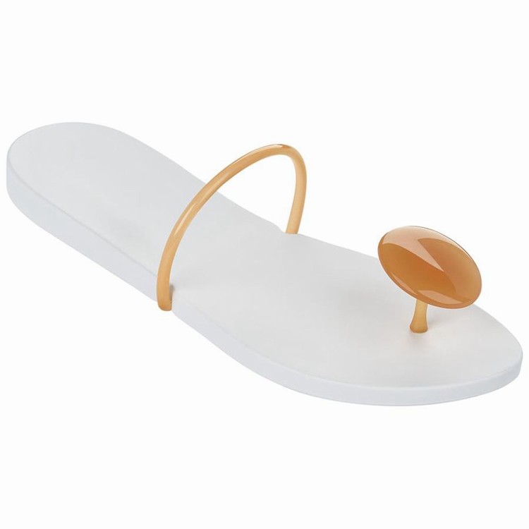 Tongs Ipanema Philippe Starck Thing U Blanche Orange Femme | RXE-8023898