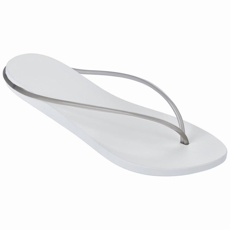 Tongs Ipanema Philippe Starck Thing M Blanche Grise Femme | JXN-3652976