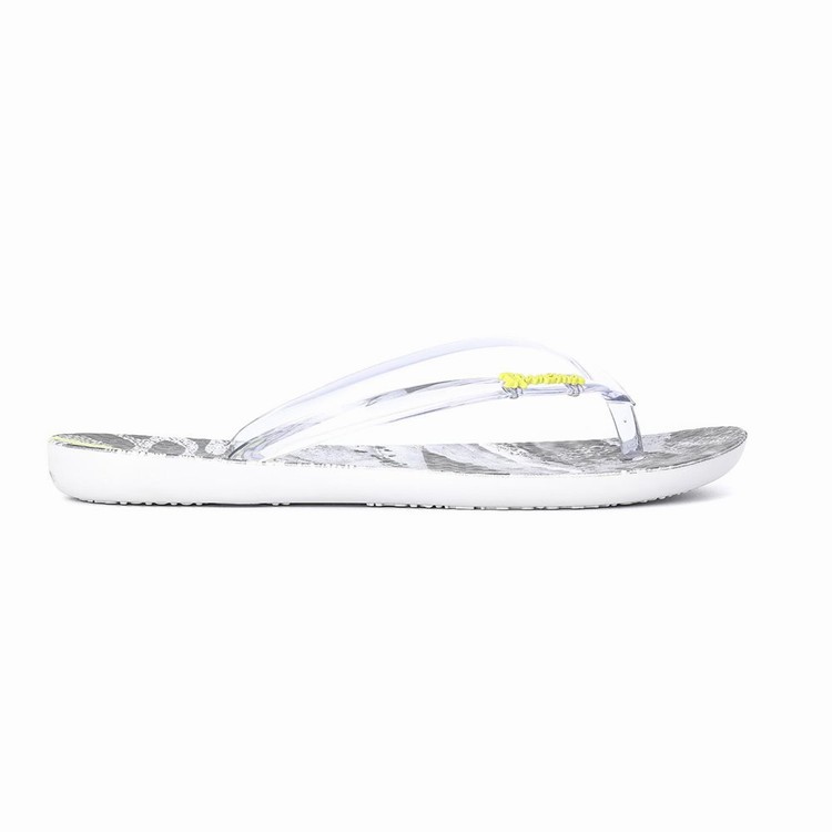 Tongs Ipanema Wave Natural Grise Femme | QWI-1682569