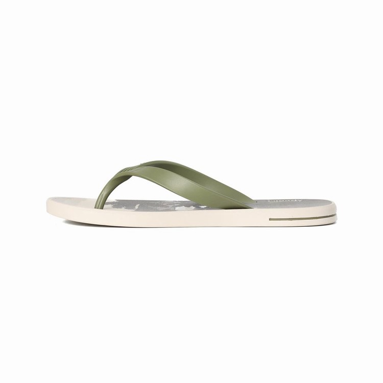 Tongs Ipanema 10 Palm Beige Vert Homme | NCH-8791326