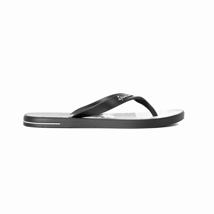 Tongs Ipanema 10 Palm Noir Grise Homme | YZU-4425335