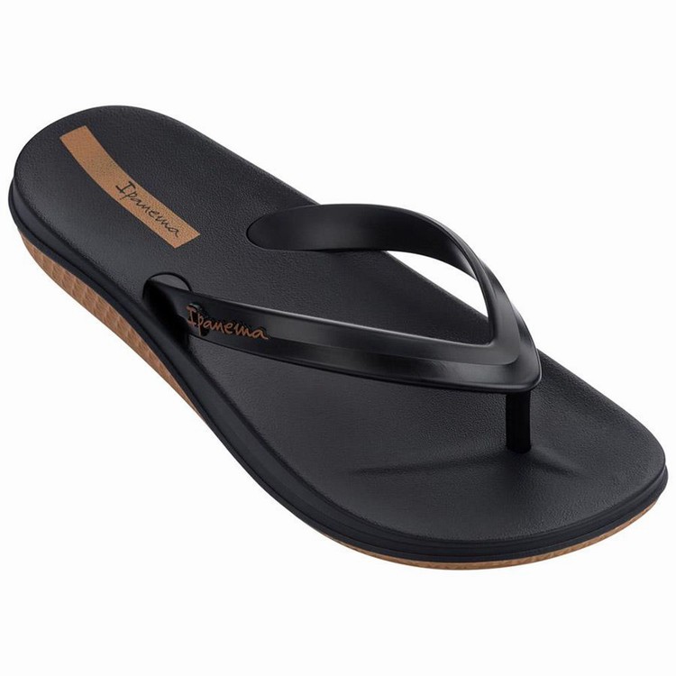 Tongs Ipanema Ana Lapa Noir Homme | PFT-6971875