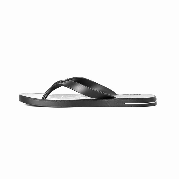 Tongs Ipanema 10 Palm Noir Grise Homme | YZU-4425335