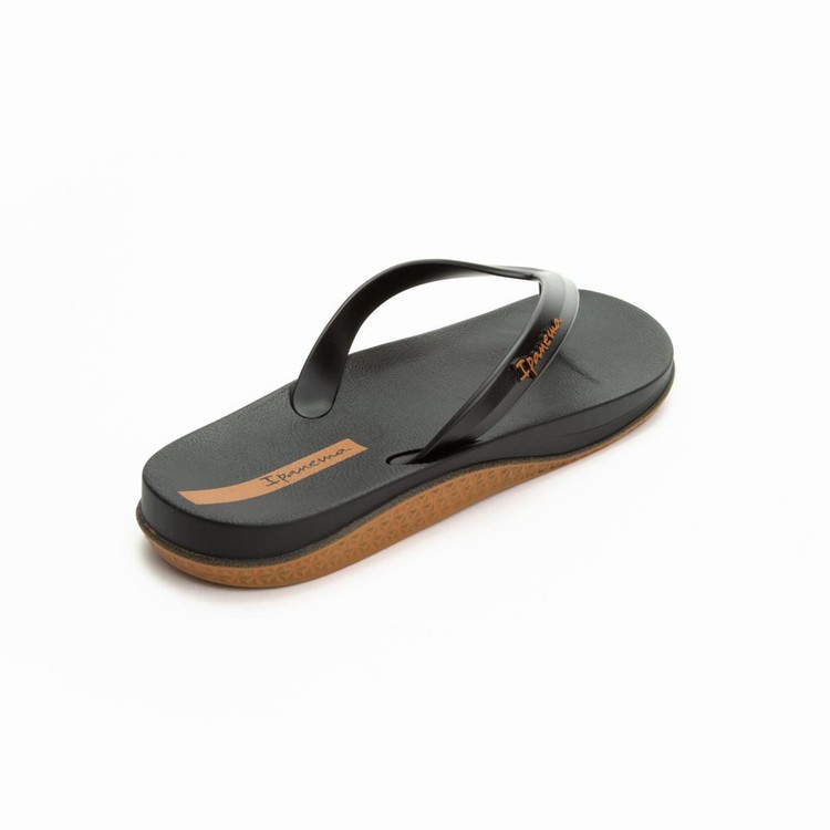 Tongs Ipanema Ana Lapa Noir Homme | PFT-6971875