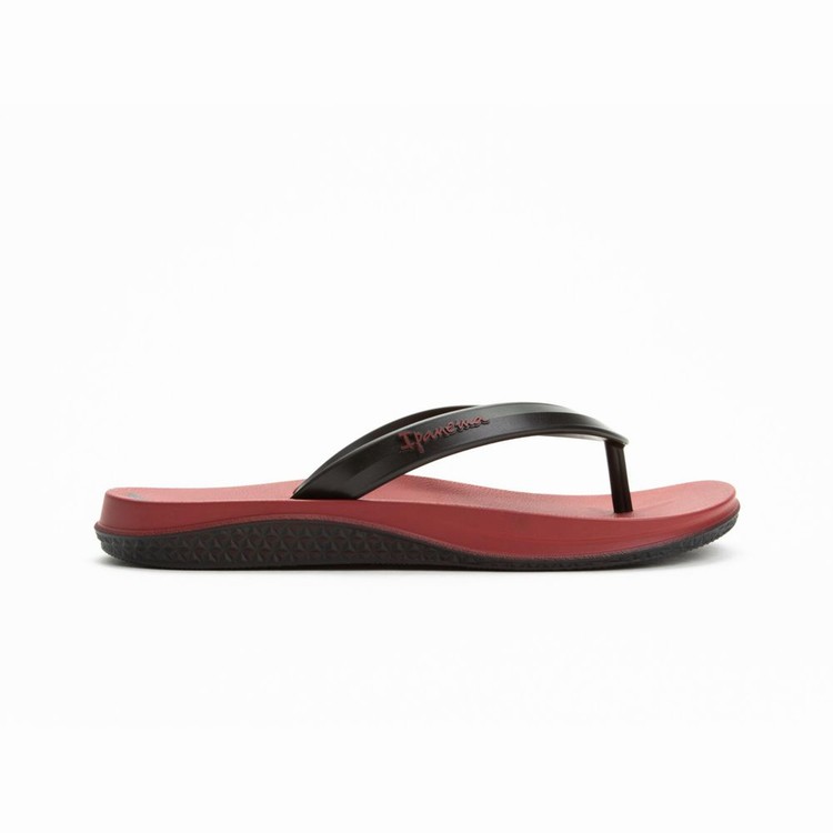 Tongs Ipanema Ana Lapa Bordeaux Noir Homme | JOW-5150212