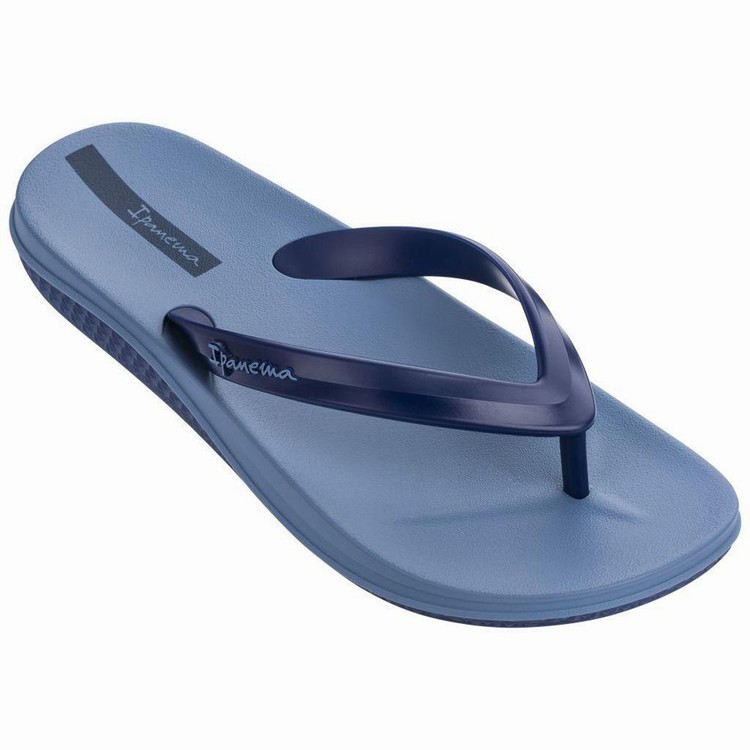 Tongs Ipanema Anatomic Lapa Ad Bleu Bleu Marine Homme | QTU-6579953