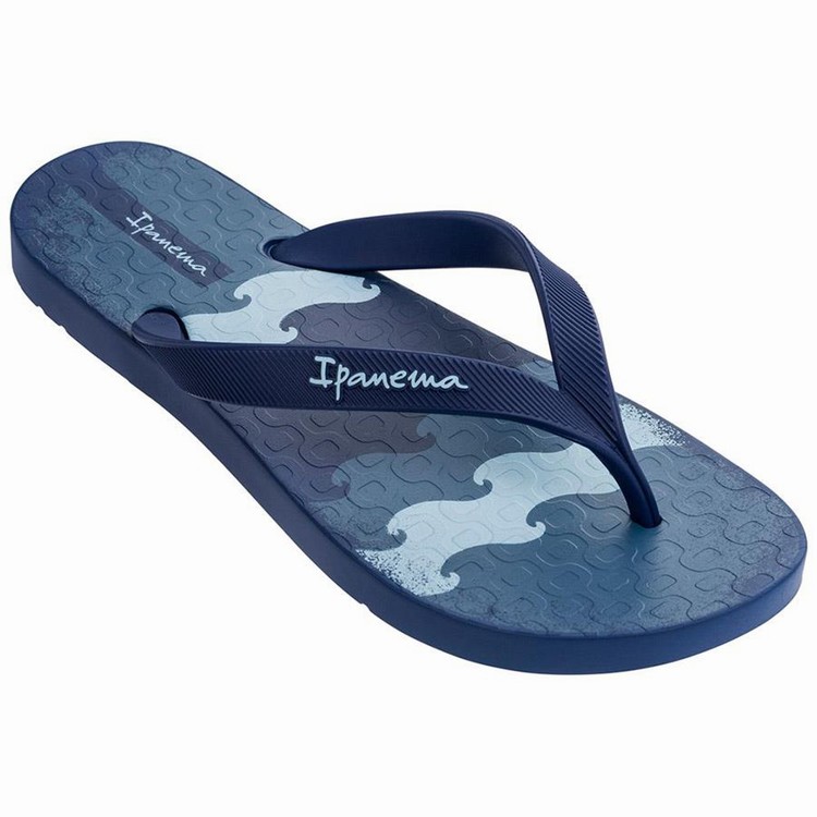 Tongs Ipanema Arpo Wave Bleu Homme | SYR-9325120