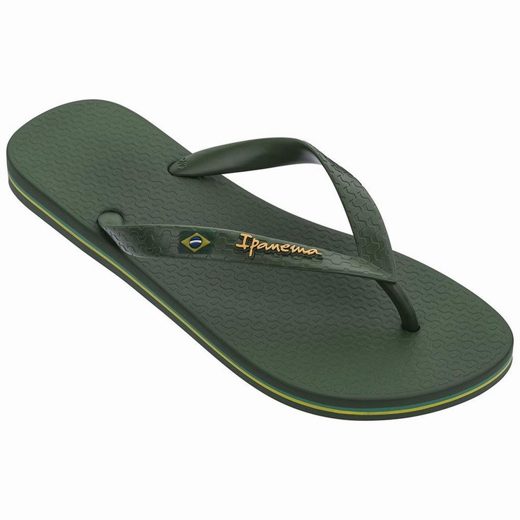 Tongs Ipanema Brasil Classic II Ad Vert Homme | RMH-2175388