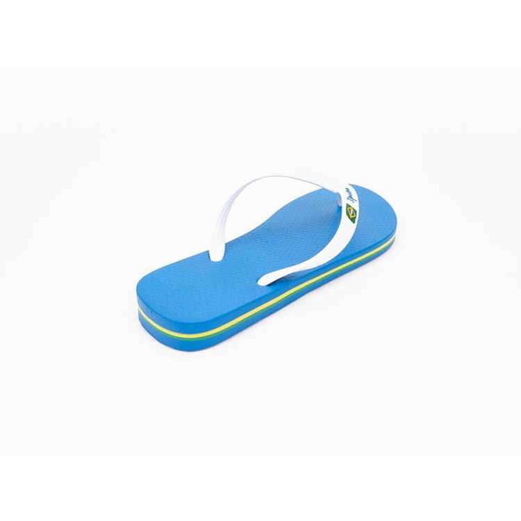 Tongs Ipanema Brasil Classic II Ad Bleu Blanche Homme | BRK-6215405