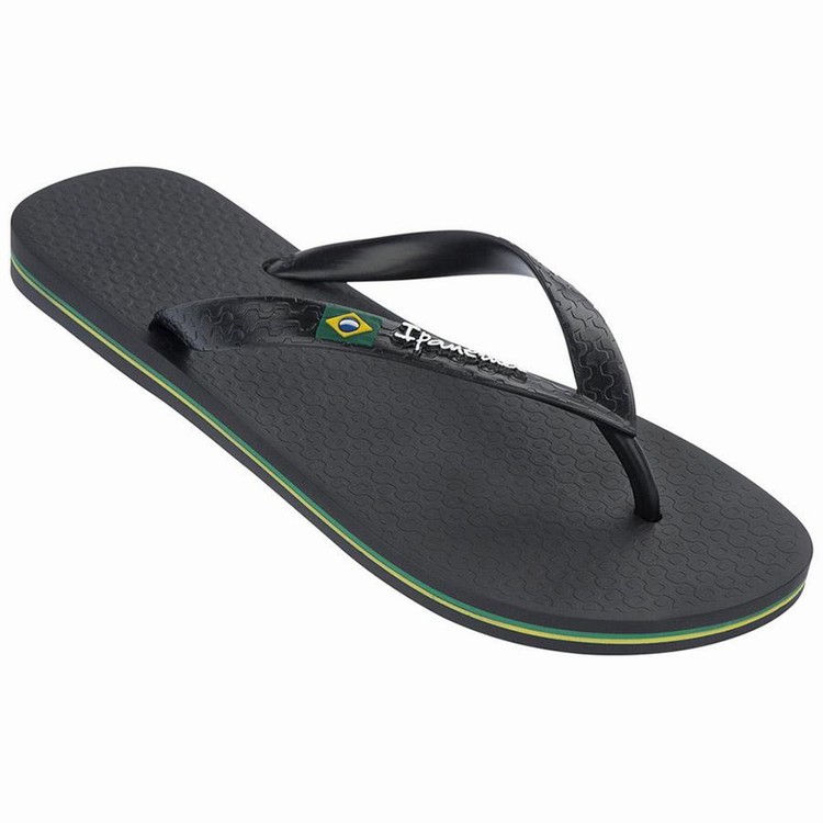 Tongs Ipanema Classic Brazil II Noir Homme | PAV-3881439