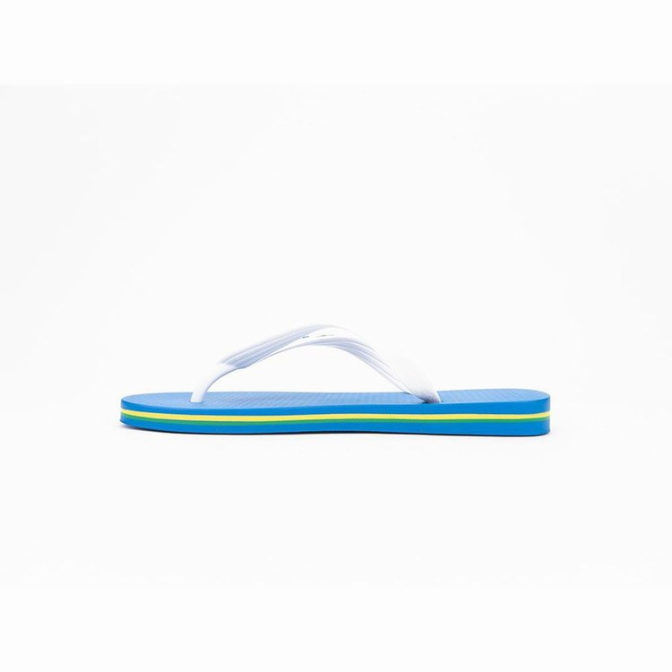 Tongs Ipanema Brasil Classic II Ad Bleu Blanche Homme | BRK-6215405