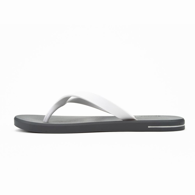 Tongs Ipanema Posto 10 Grise Blanche Homme | AZG-5563007