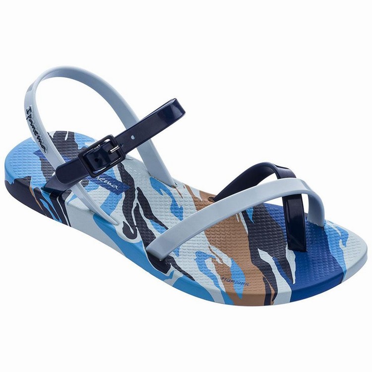 Sandales Ipanema Fashion VII Bleu Enfant | XTQ-1639392