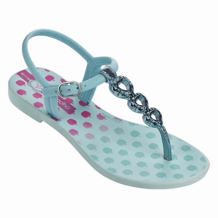 Sandales Ipanema Reino Encantado Bleu Enfant | DTK-5344116