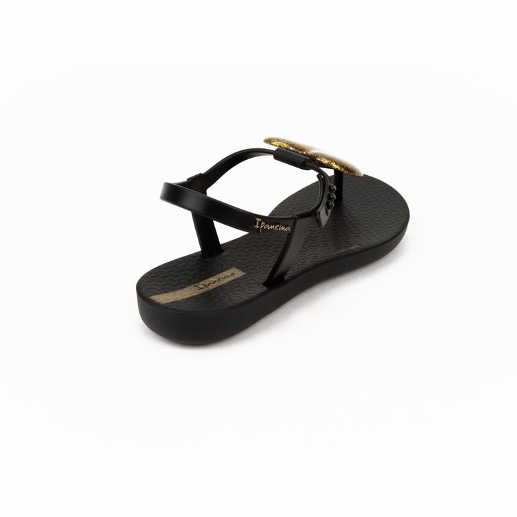 Sandales Ipanema Love Noir Doré Enfant | RFL-4081098