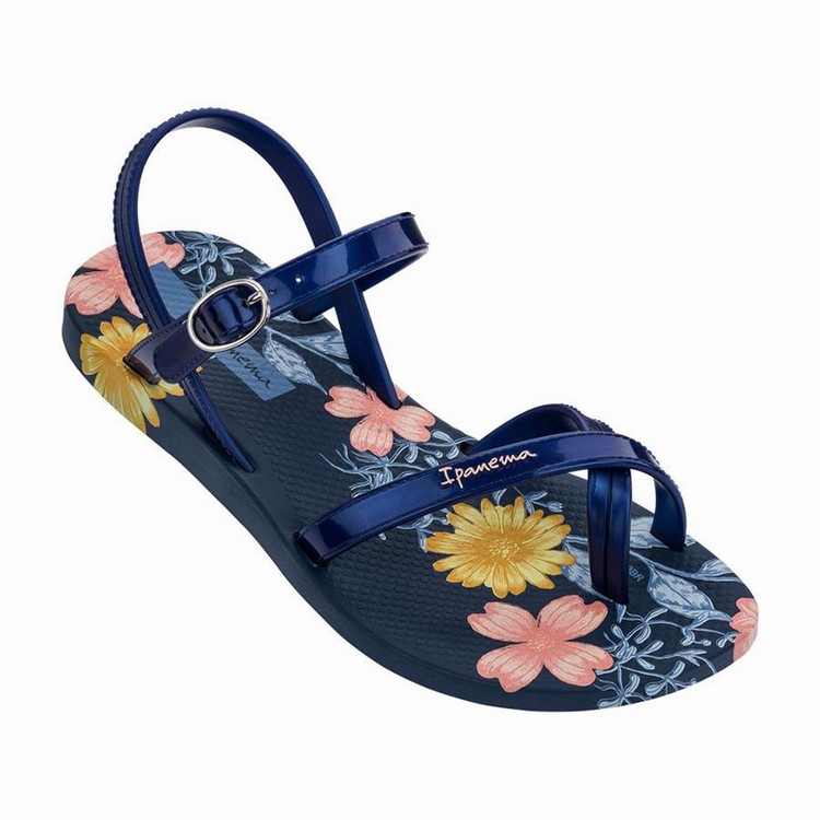 Sandales Ipanema Suzi Print II Bleu Enfant | PYA-5371525