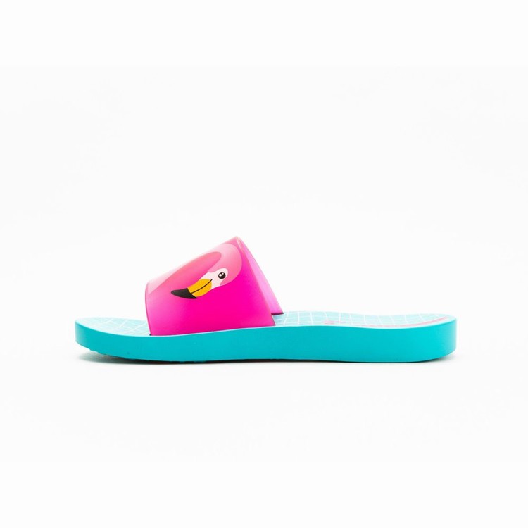 Sandales Ipanema Slippy Vert Rose Enfant | TRU-3963118