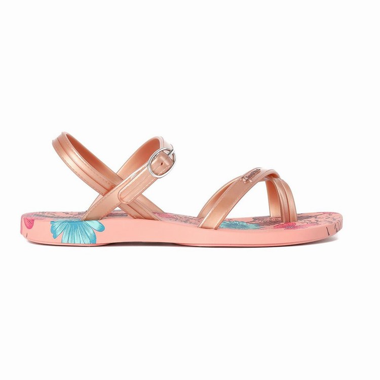 Sandales Ipanema Suzi Print II Rose Beige Enfant | KKD-4698691