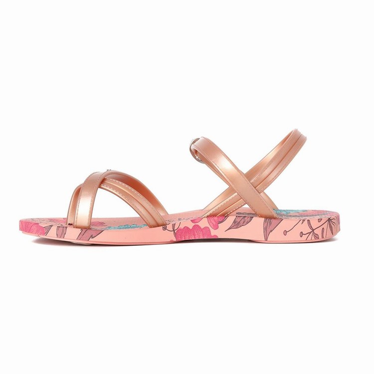 Sandales Ipanema Suzi Print II Rose Beige Enfant | KKD-4698691