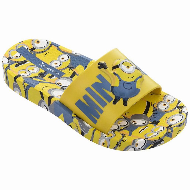 Claquette Ipanema Minions Jaune Bleu Enfant | LHJ-2686915