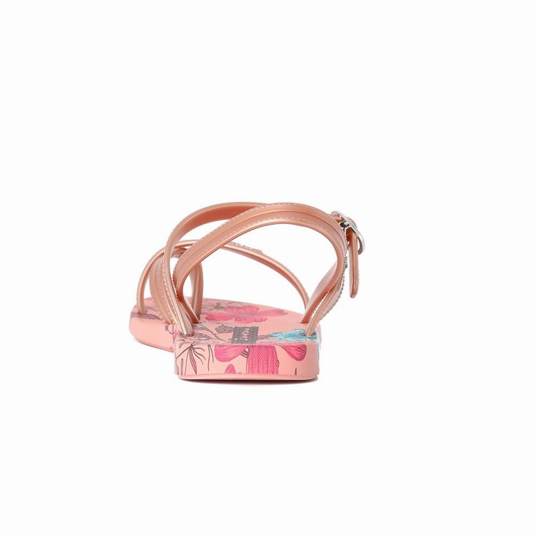 Sandales Ipanema Suzi Print II Rose Beige Enfant | KKD-4698691