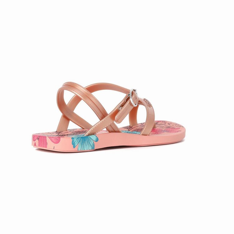 Sandales Ipanema Suzi Print II Rose Beige Enfant | KKD-4698691