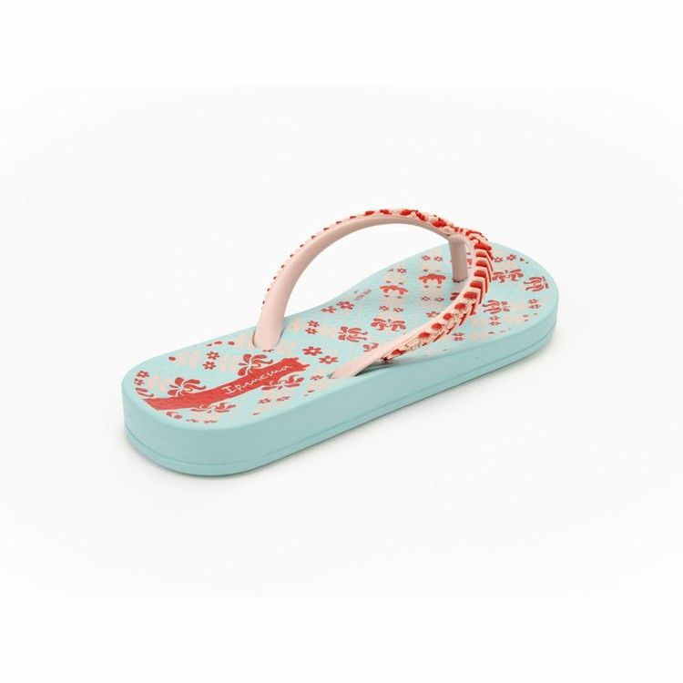 Tongs Ipanema Ana Lovely II Vert Rose Rouge Enfant | BZT-9642490