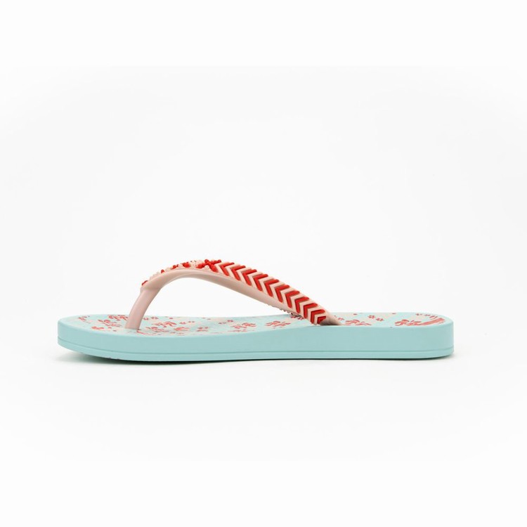 Tongs Ipanema Ana Lovely II Vert Rose Rouge Enfant | BZT-9642490