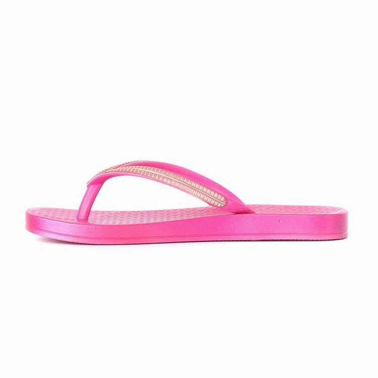 Tongs Ipanema Ana Metallic IV Rose Doré Enfant | NEW-5432651