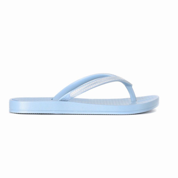 Tongs Ipanema Ana Metallic IV Bleu Argent Enfant | LFA-0697780