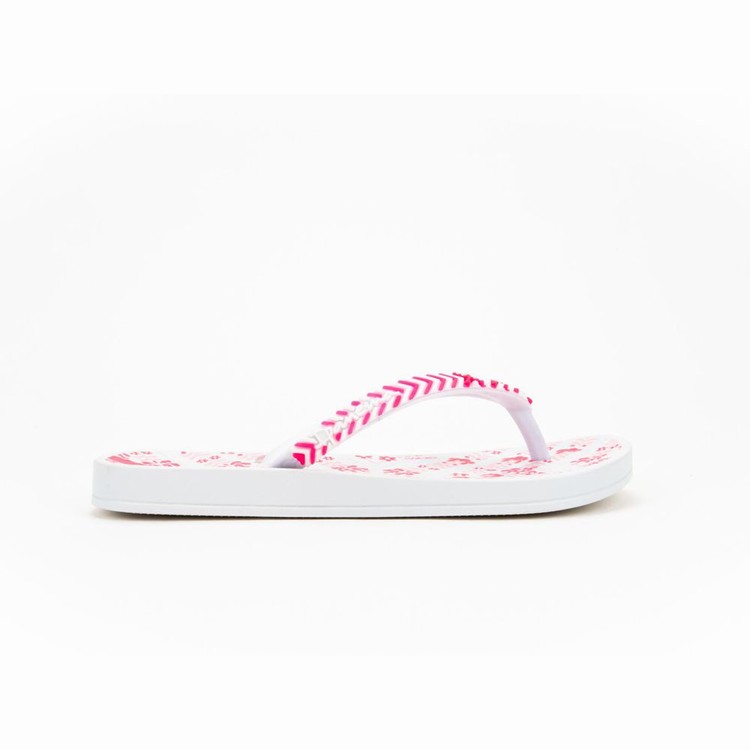 Tongs Ipanema Ana Lovely II Blanche Rose Enfant | MHN-4453281