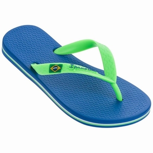 Tongs Ipanema Brazil Bleu Vert Enfant | YGE-4526059