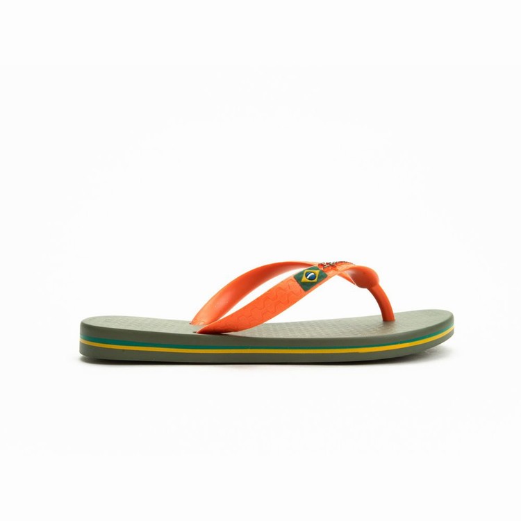 Tongs Ipanema Brazil Vert Orange Enfant | SCI-9658615