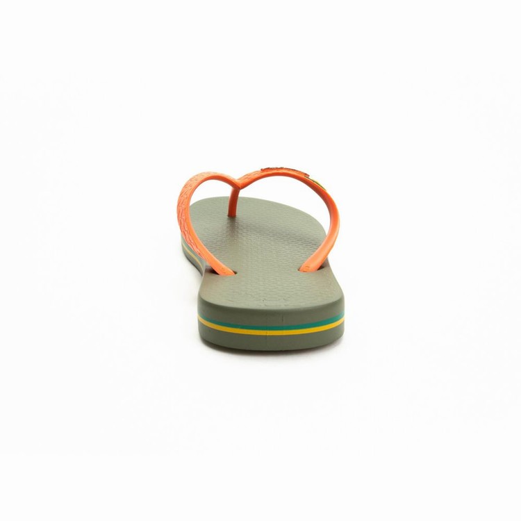 Tongs Ipanema Brazil Vert Orange Enfant | SCI-9658615