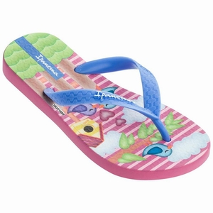 Tongs Ipanema Fun V Rose Bleu Enfant | DJN-1931200