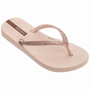 Tongs Ipanema Glitter IV Beige Enfant | WCD-4886697