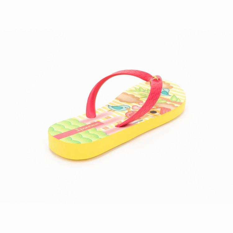 Tongs Ipanema Fun V Jaune Rose Enfant | WXG-5302247