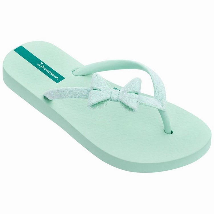 Tongs Ipanema Glitter IV Vert Enfant | GPD-1478476