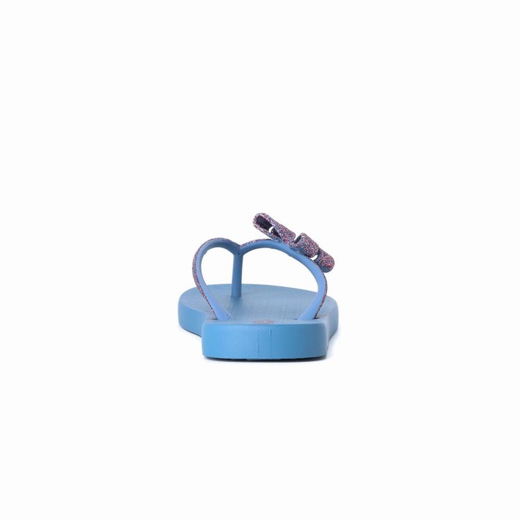 Tongs Ipanema Glitter IV Bleu Violette Enfant | UCP-0594509