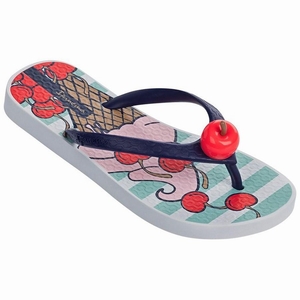 Tongs Ipanema Sweet Blanche Bleu Enfant | TDH-8432482