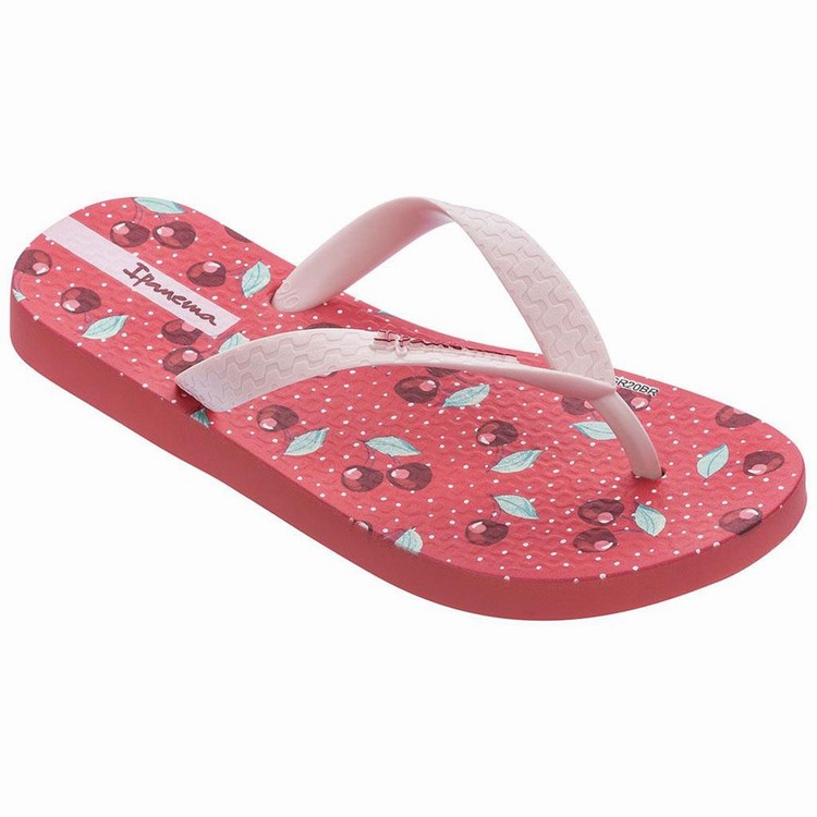 Tongs Ipanema Temas IX Rouge Rose Enfant | RCZ-8220505